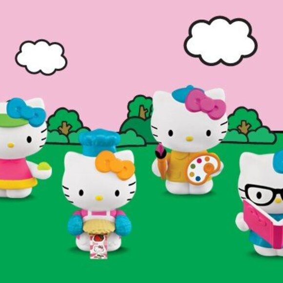 SANRIO HELLO KITTY MCDONALD'S HAPPY MEAL TOYS SPORTS SET 2013 - Picture 7 of 7
